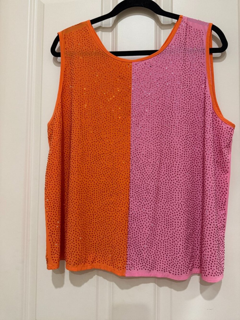 Queen of Sparkles Two Piece Set XL Sparkle Tank & Shorts